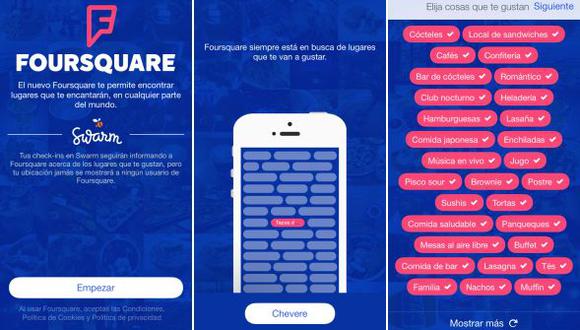 ¿Ya probaste el nuevo Foursquare? Te explicamos cómo funciona