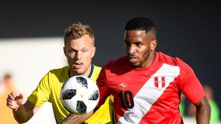 Perú igualó 0-0 ante Suecia en su último partido de preparación para Rusia 2018