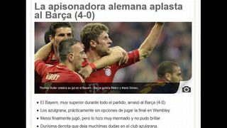 FOTOS: la prensa española criticó al Barcelona por goleada de escándalo propinada por Bayern Múnich