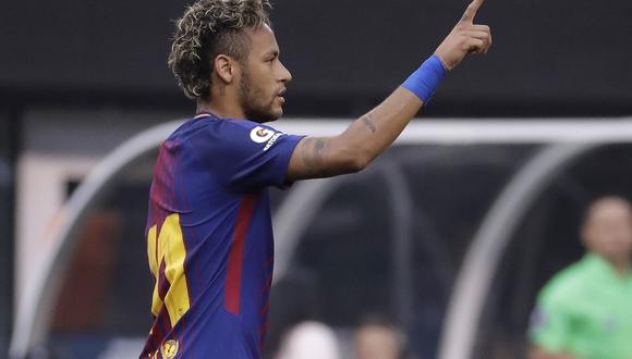 Barcelona vs. Juventus: Neymar anotó el 1-0 en New York, ¿será su último gol como culé? (Foto: AFP)