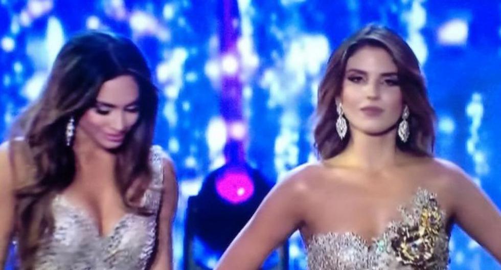 La Miss Bogotá, Vanessa Domínguez, no pudo disimular su enojo tras saberse derrotadas en el reciente Miss Colombia. (Foto: Captura YouTube)