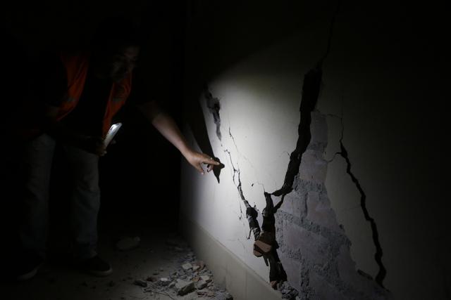 Sismo en Arequipa: instituto superior de Bella Unión en ruinas. (Foto: Alonso Chero)