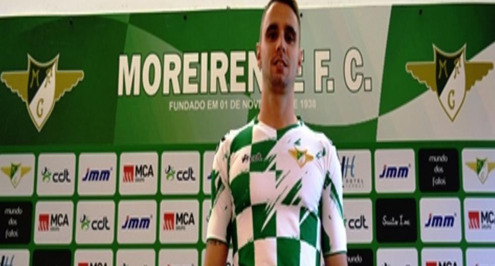 Benjamín Ubierna fichó por el Moreirense de Portugal. (Foto: Moreirense)