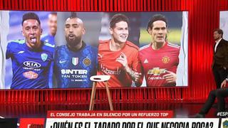 Boca Juniors busca un “refuerzo top” entre Cueva, James, Vidal y Cavani