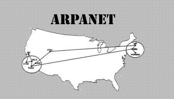 El logotipo de ARPANET, la predecesora el Internet. (Imagen de difusión)