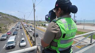 Costa Verde: más de 500 multas por incumplir los nuevos límites de velocidad en solo un mes