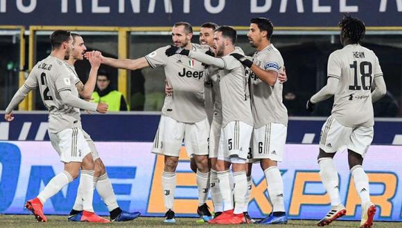Juventus se impuso por 2-0 al Bologna y accedió este sábado a los cuartos de final de la Copa Italia en el estadio Reanto Dell'Ara (Foto: Juventus)