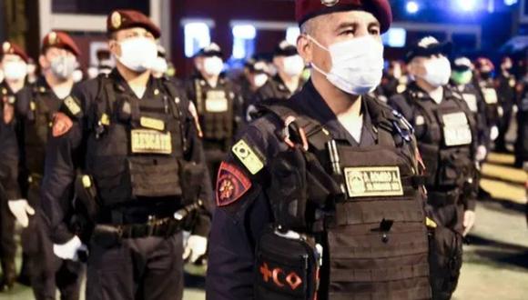 Por Fiestas Patrias, un gran contingente policial se desplegará en el país para brindar seguridad en medio de la pandemia por el COVID-19. (Foto: Andina / Referencial)