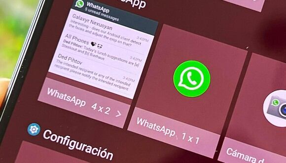 Este truco de WhatsApp solo es exclusivo de los móviles con Android. (Foto: Mag)