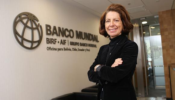 Marianne Fay es directora del Banco Mundial para los países andinos. (Foto: Banco Mundial)