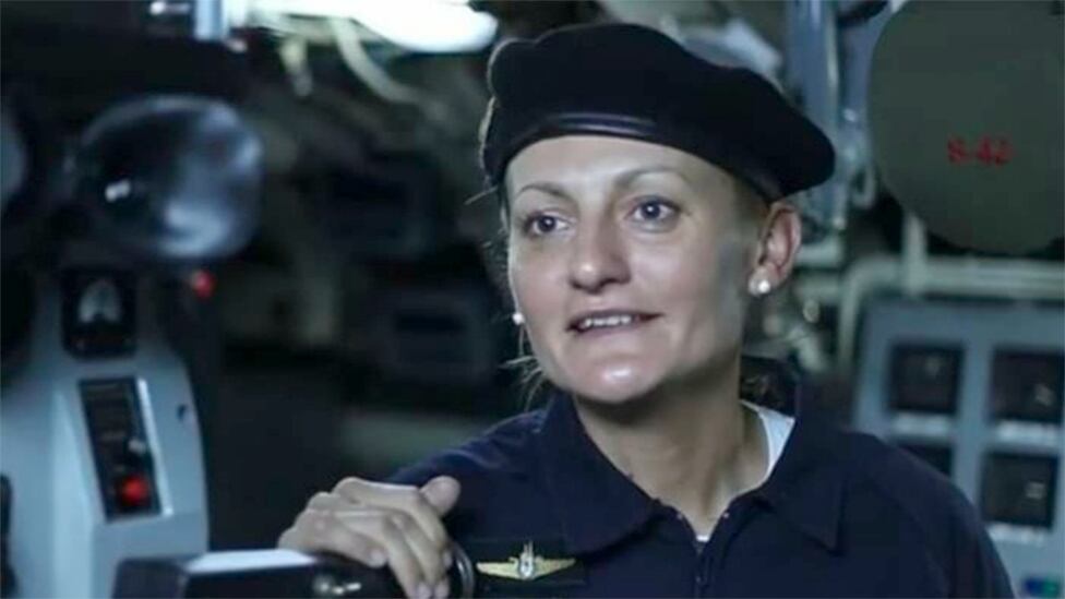 Eliana Krawczyk (35), the chief of arms of the ARA San Juan, was the only woman among the 44 crew members of the Argentine submarine that sank on November 15, 2017. (SAILOR GAZETTE/ARGENTINE NAVY)