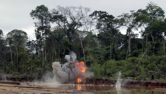 Minería ilegal: destruyen 114 máquinas en Tambopata