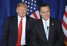 Donald Trump: "Romney fue un desastre y decepcionó a republicanos"