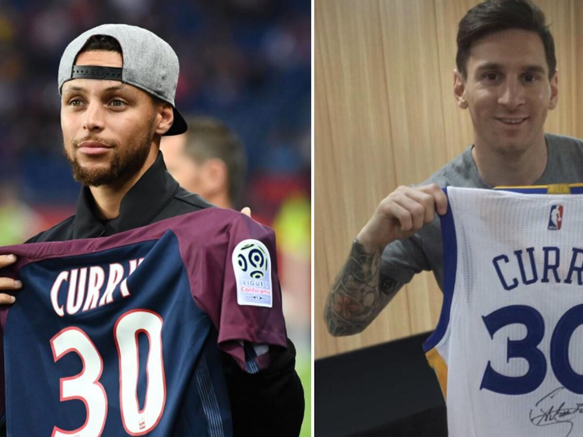 Instagram: Stephen Curry felicitó a Lionel Messi y le pidió su camiseta