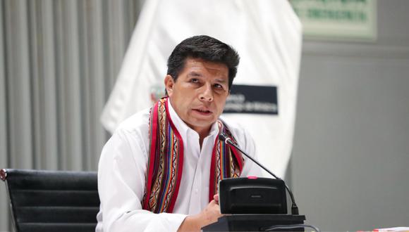 Pedro Castillo participó en una firma de compromisos con la ANGR en Palacio de Gobierno. | Foto: Presidencia Perú