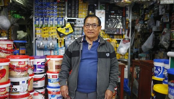 Victor Alvis Madueño tiene una ferreteria en Mollendo y ha sido catalogado por los ciudadanos del lugar como un "Peruano que suma". (Foto: Hugo Curotto GEC)