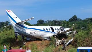 Loreto: 15 heridos tras accidente de avioneta durante despegue 