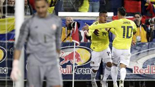 Colombia vs. Costa Rica: Hernández debutó con los cafeteros y anotó un doblete