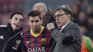 Martino sobre vómito de Messi: "Entiendo que no es algo normal"