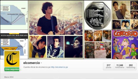 Instagram: @elcomercio superó los 11 mil seguidores