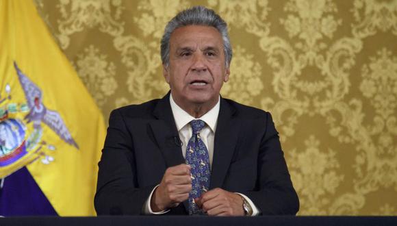 El presidente de Ecuador Lenín Moreno anunció medidas de austeridad para capear la crisis económica en su país. (EFE).