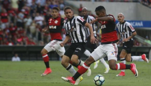 Flamengo empató 1-1 ante Atl. Mineiro en inicio de Brasileirao