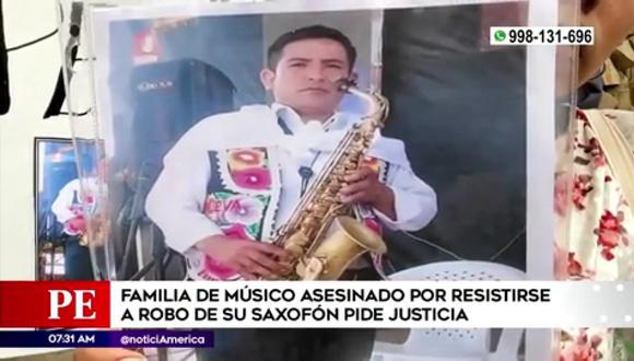 Familia de músico asesinado en Lurigancho-Chosica pide justicia. (Foto: América Noticias)