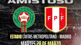 Perú vs. Marruecos apuestas EN VIVO: conoce las mejores cuotas del encuentro amistoso FIFA