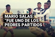 Mario Salas tras caída de Alianza Lima: “Lo que más molesta no es el resultado, es cómo jugamos” 