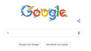 Google: El doodle que da la bienvenida a diciembre, mes de las fiestas de fin de año