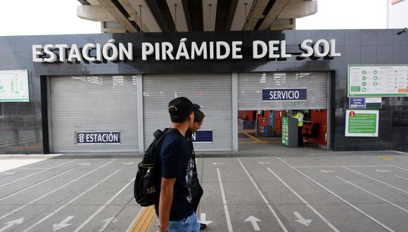 Hasta ayer se hacían verificaciones en la estación para garantizar la transitabilidad. Según Línea 1 del Metro de Lima, este terminal volverá a funcionar “en el plazo más breve”. (Foto: Miguel Bellido)