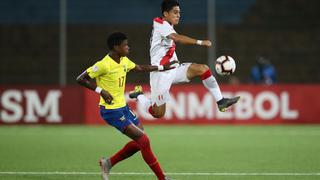 Perú no pudo con Ecuador en el Sudamericano Sub 17 pero todavía tiene chances de clasificar al Mundial