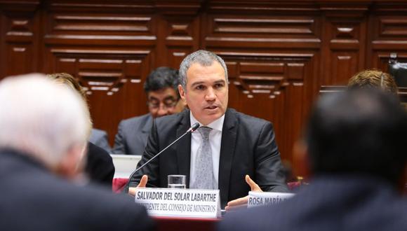 Salvador del Solar señaló que, desde el Gobierno, consideran que van "en la dirección correcta" con las reformas. (Foto: Congreso)