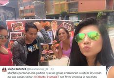Diana Sánchez envía mensaje al presidente Ollanta Humala 