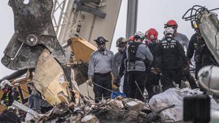 Derrumbe en Miami: sube a 97 el número de muertos por el colapso del edificio Champlain Towers South