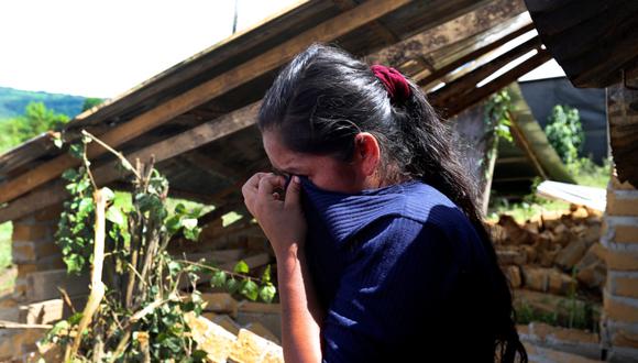 Muchas personas han perdido sus viviendas y pertenencias en el sismo de magnitud 8.