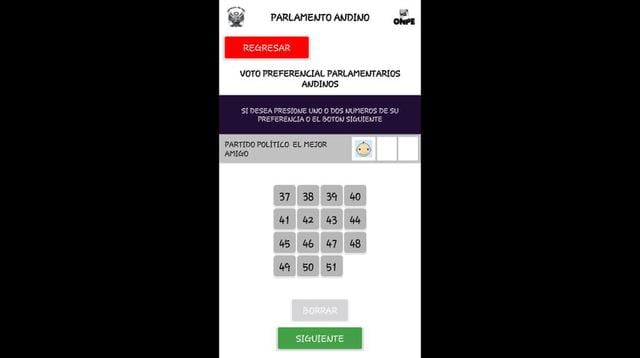 Con esta app de la ONPE puedes practicar el voto electrónico - 6