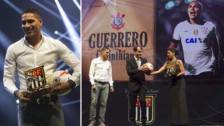 FOTOS: la premiación de Paolo Guerrero durante la gala del Paulistao 2013