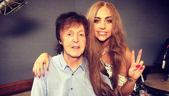 Paul McCartney y Lady Gaga trabajan un proyecto musical juntos