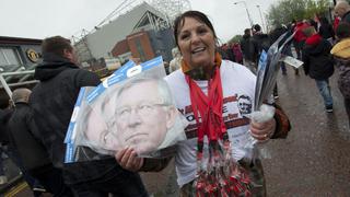 FOTOS: Alex Ferguson y su gloriosa despedida de Old Trafford festejando el título de la Premier con el Manchester United