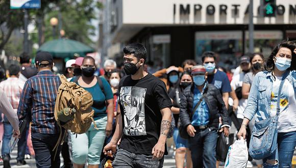 El uso de mascarillas vuelve a ser obligatorio a nivel nacional en espacios abiertos. (Foto: GEC)