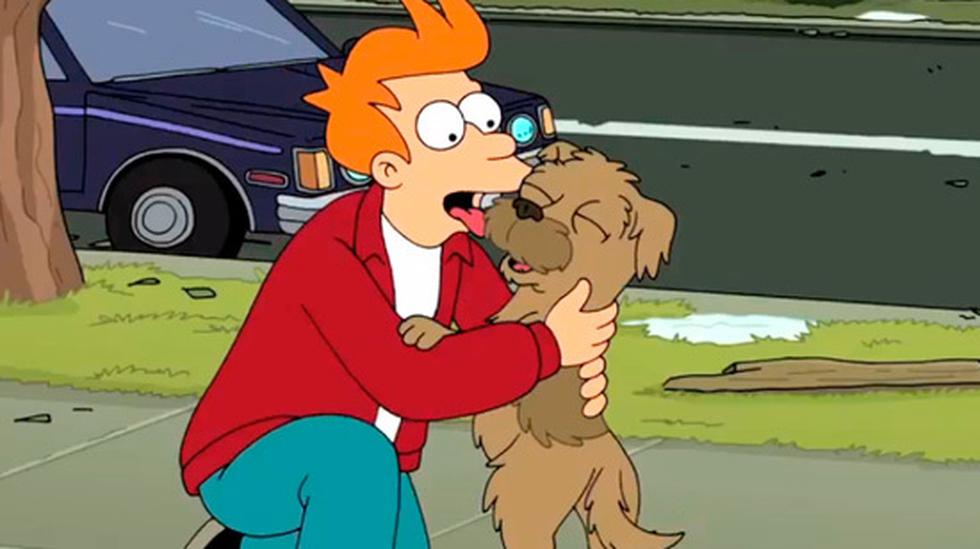 En la serie de comedia Futurama, se presenta al personaje de Seymour, el perro de Fry, que se había quedado solo cuando su dueño se congeló y despertó en el futuro. Seymour tuvo que pasar 12 años solo en la calle hasta el reencuentro con Fry. (Foto: FOX)