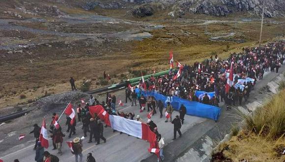 Áncash: manifestantes se retiraron “pacíficamente” de la minera Antamina | PCM | PNP | últimas | PERU | EL COMERCIO PERÚ