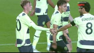 Gol de Cole Palmer para el 2-2 en Barcelona vs. Manchester City | VIDEO
