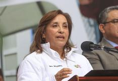 Dina Boluarte: “El desarrollo del Perú no se basa en encuestas”