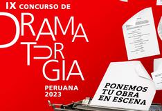 ¿Tienes una obra de teatro? Participa en el IX Concurso de Dramaturgia Peruana 2023 del Británico