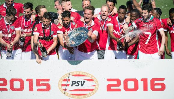 El PSV Eindhoven se consagró campeón de la Liga de Holanda