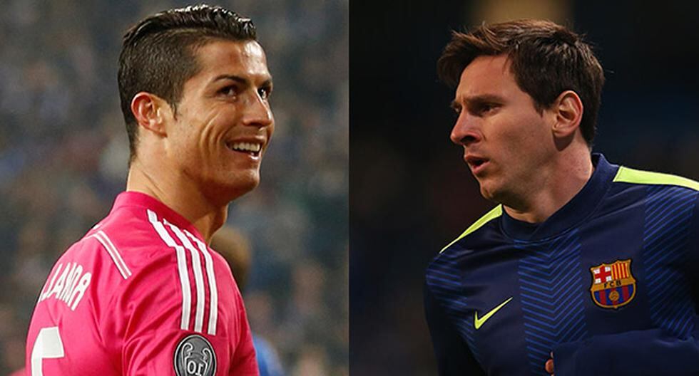 Cristiano Ronaldo y Lionel Messi fueron parodiados. (Foto: Getty Images)
