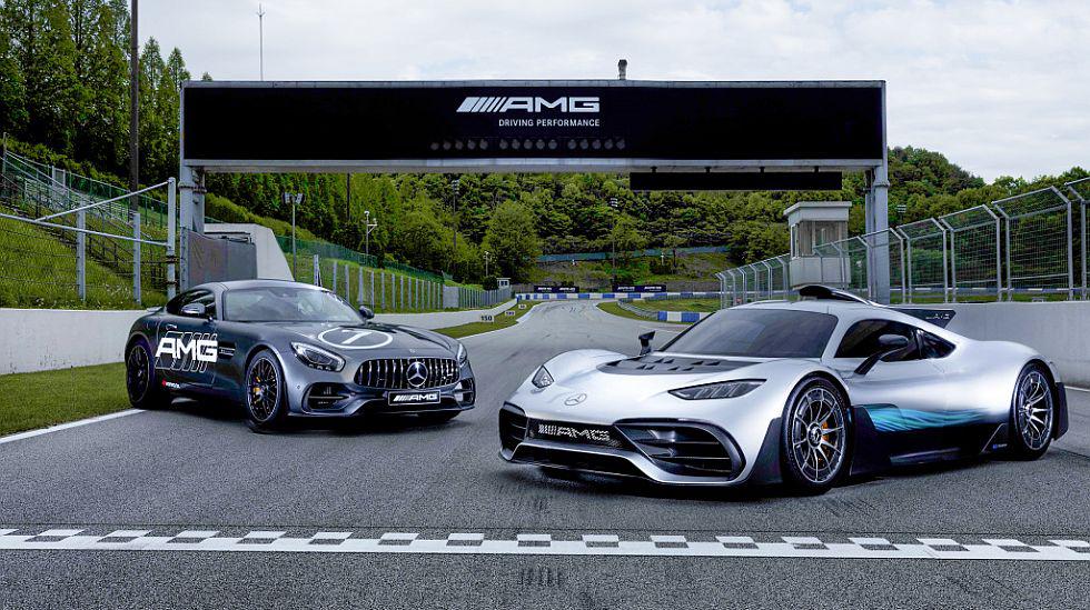 Mercedes-AMG presentó el AMG Speedway, su primer circuito del mundo en Corea del Sur. (fotos: Media Daimler)