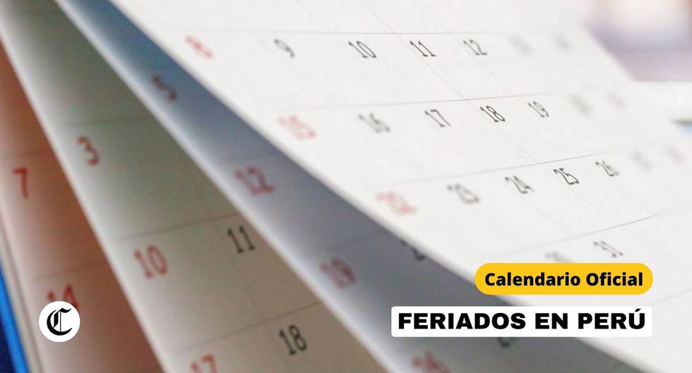 Lo último Del Calendario De Feriados 2024 En Perú Respuestas El Comercio PerÚ 1651